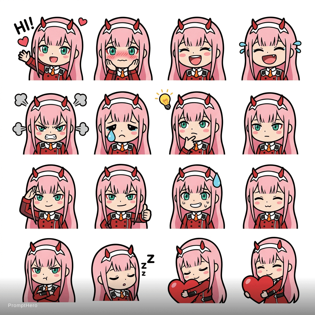 AI generated: Stickers for telegram