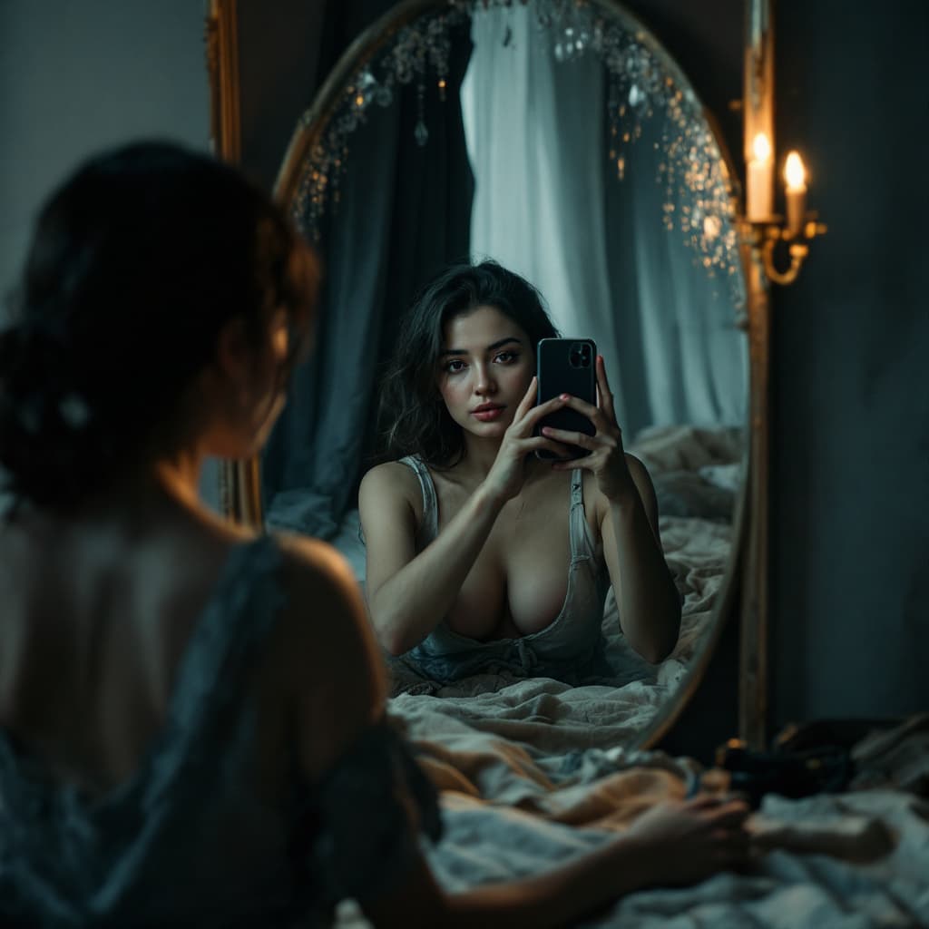 AI generated: Photo of a ultra realist**Prompt for AI Image Generation:**

"Create an image of a woman standing in...