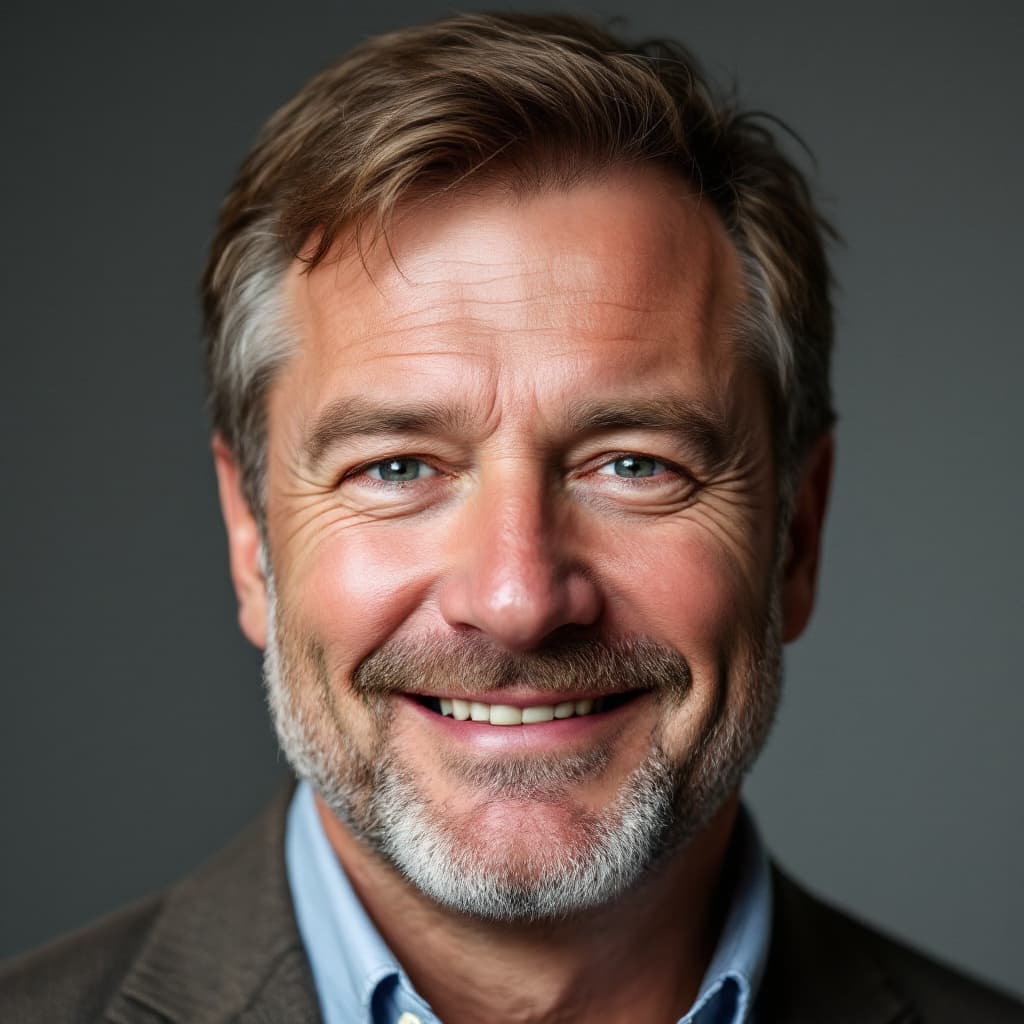 AI generated: Generate a highly realistic, high-resolution photo of an Austrian man in his 30s, with brown hair an...