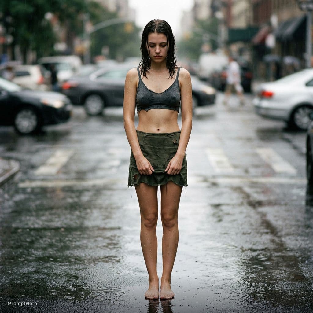 AI generated: stunning photograph of a beautiful, buxom girl, 19 years old, with slim waist, shot in HD, hyper rea...