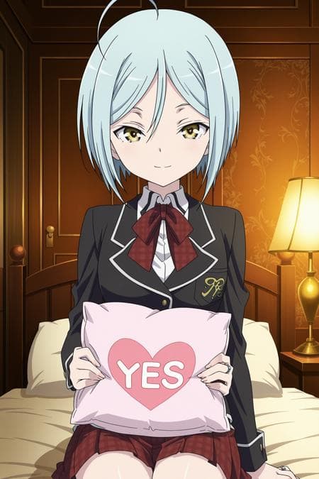 *All* Seven of the Trinity Seven girls in one model! - Commission!
