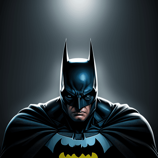 AI generated: Batman robot ,4 k ,ultra HD 