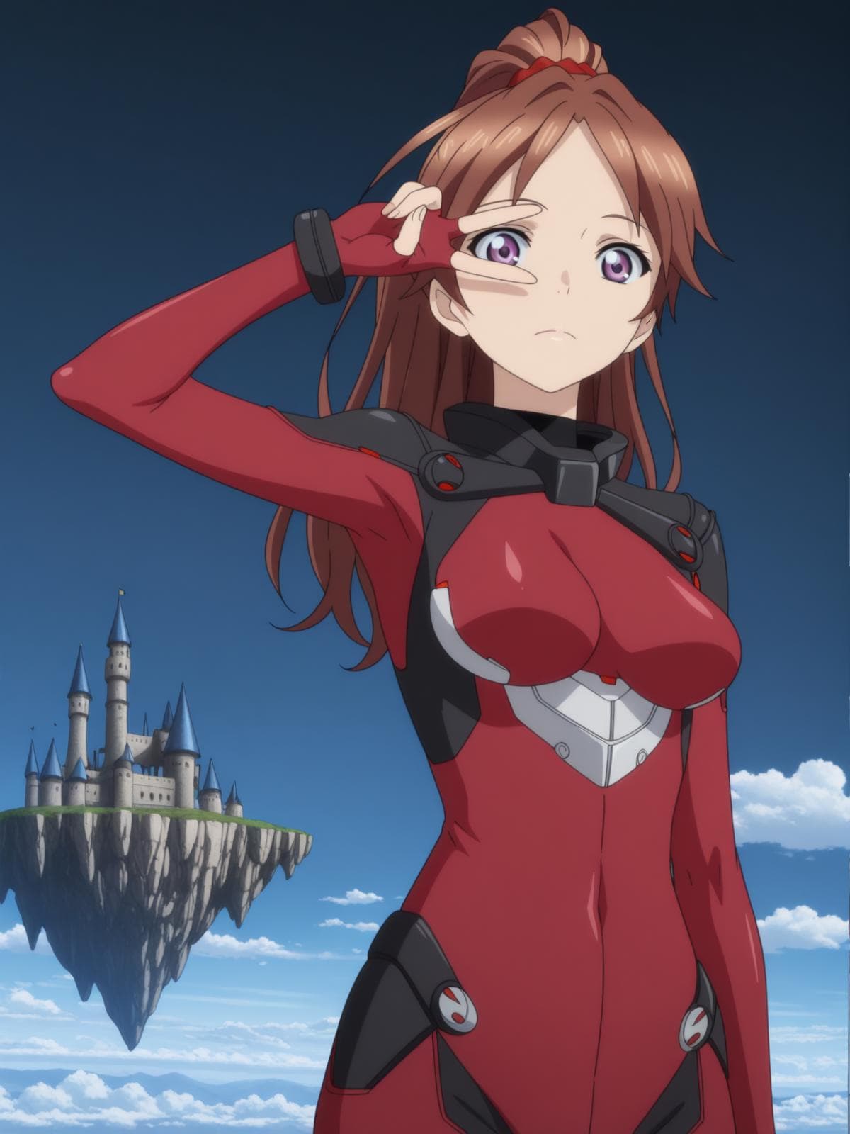 Ayase Shinomiya (篠宮 綾瀬) - Guilty Crown (ギルティクラウン) - COMMISSION