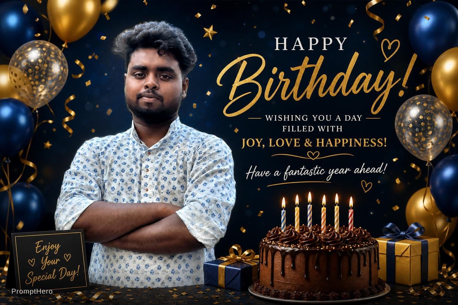 AI generated: birthday