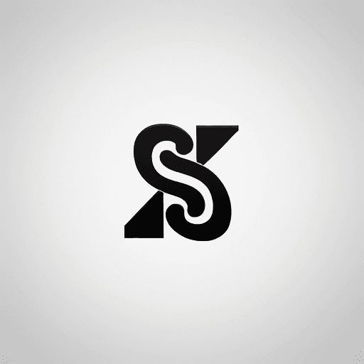 AI generated: logo minimalist for letter SBM