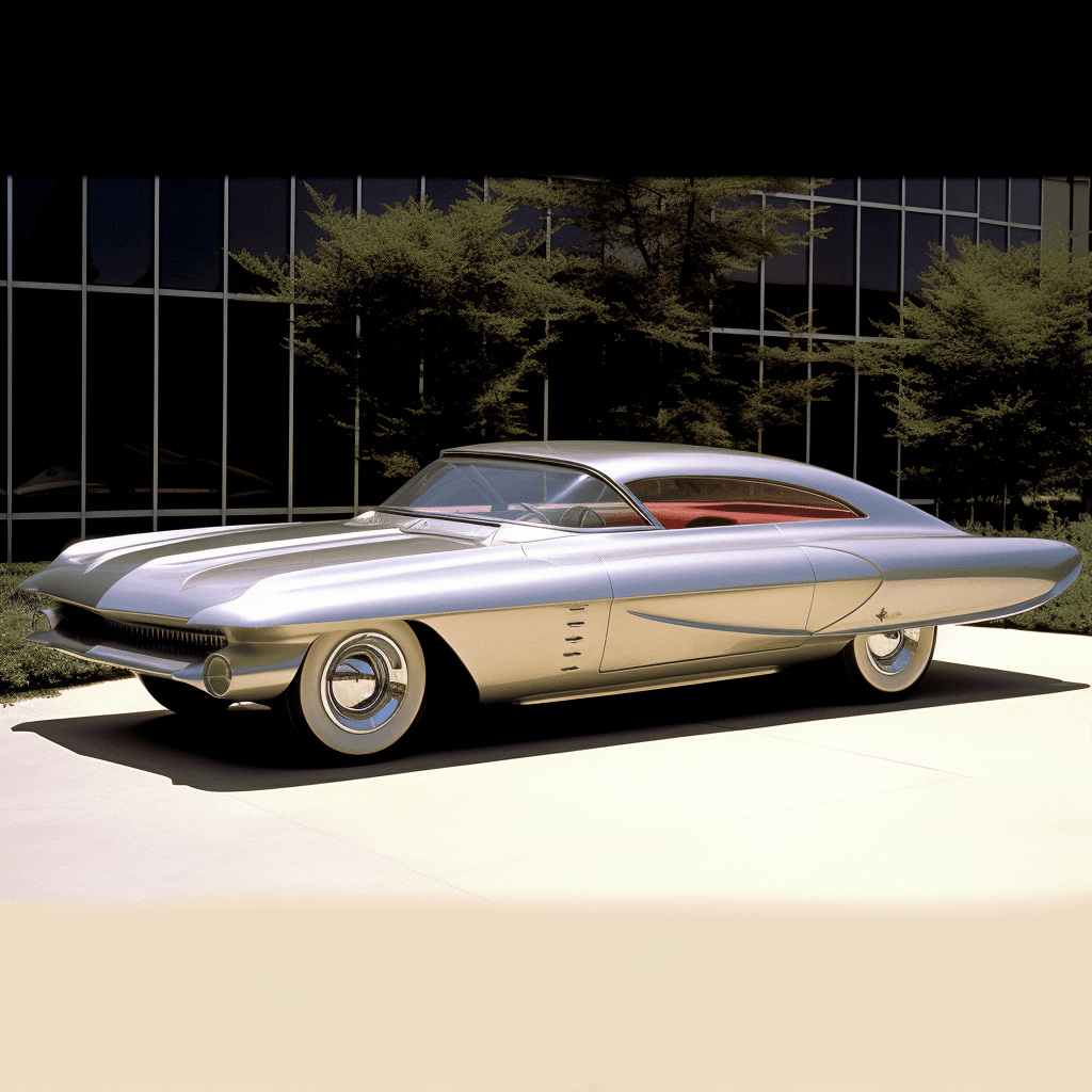 AI generated: concept car 1960