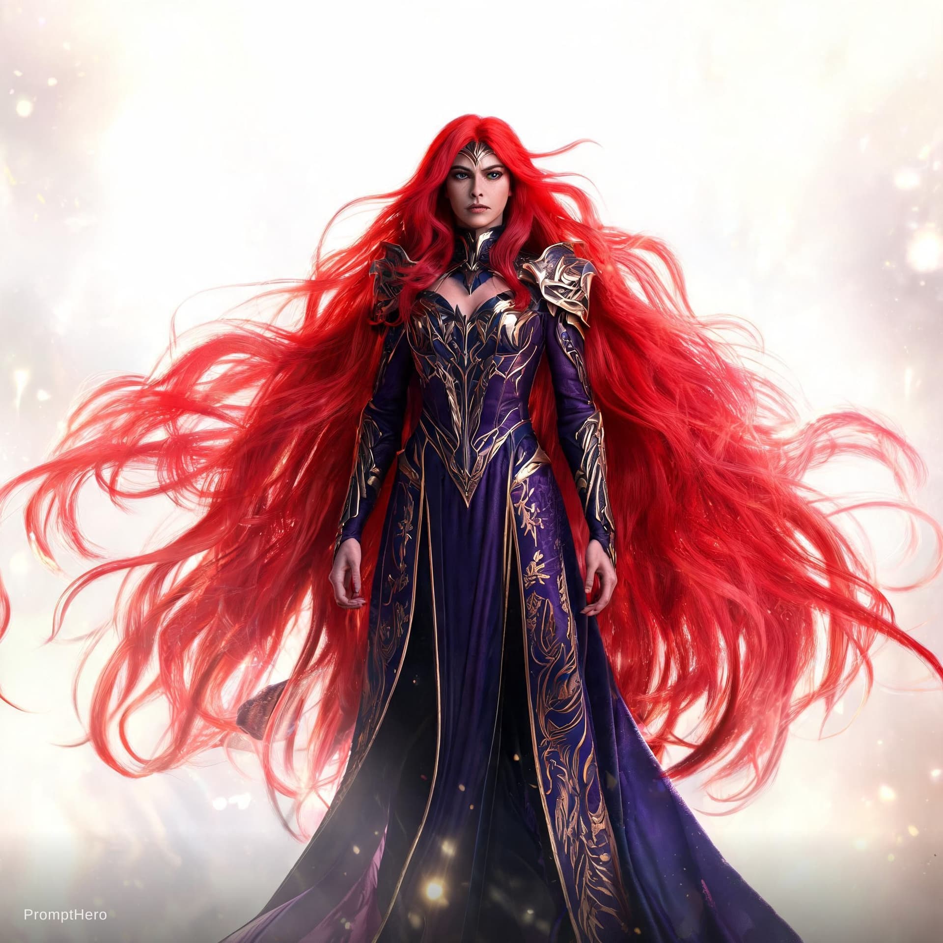 AI generated: Transform to extreme vivid fantasy realism style art, ultra-detailed masterpiece, depiction of Medus...