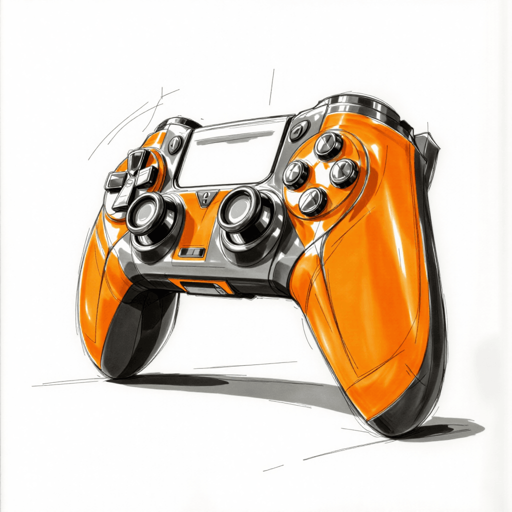Industrial Design X Marker Rendering - Image 4