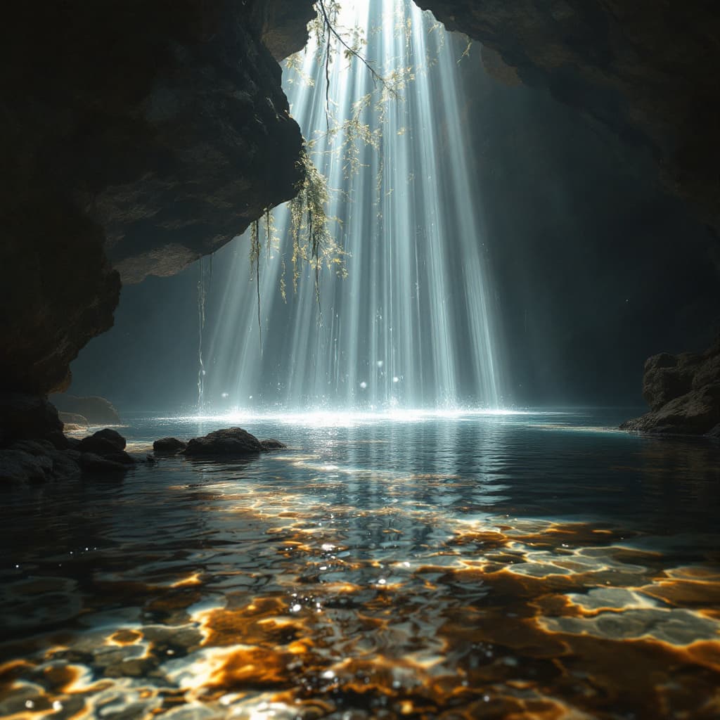 AI generated: luzerne fashion x rays of light by sebastian rossetti, in the style of yigal ozeri, ursula von rydin...