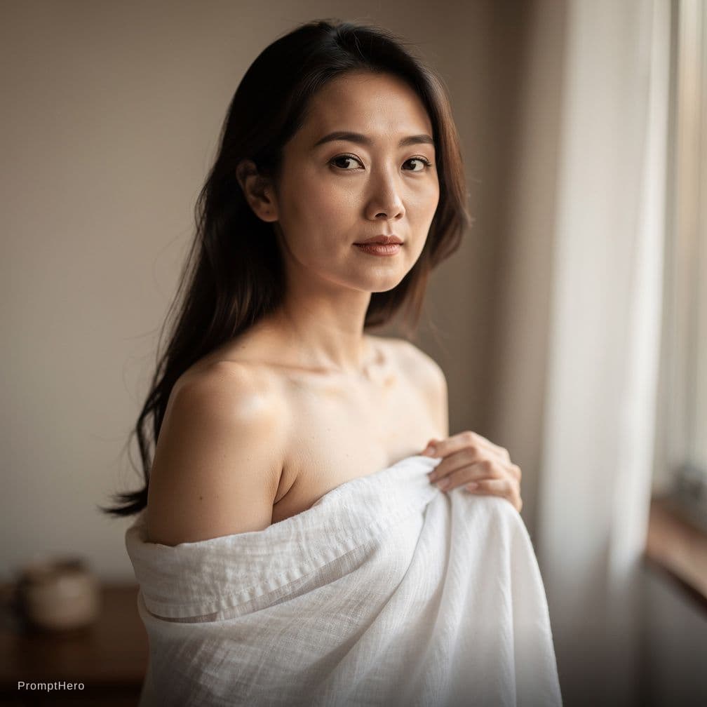 AI generated: 女性裸