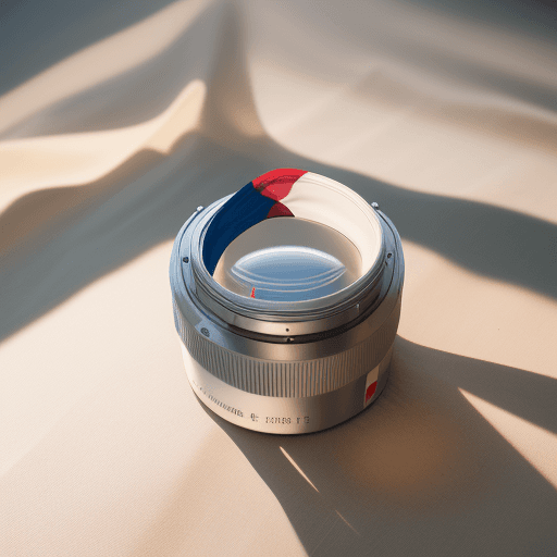 AI generated: flag of France, which moves, it reflects in the light of the sun, shot on sony a1, 85mm F/1. 4 ISO 1...