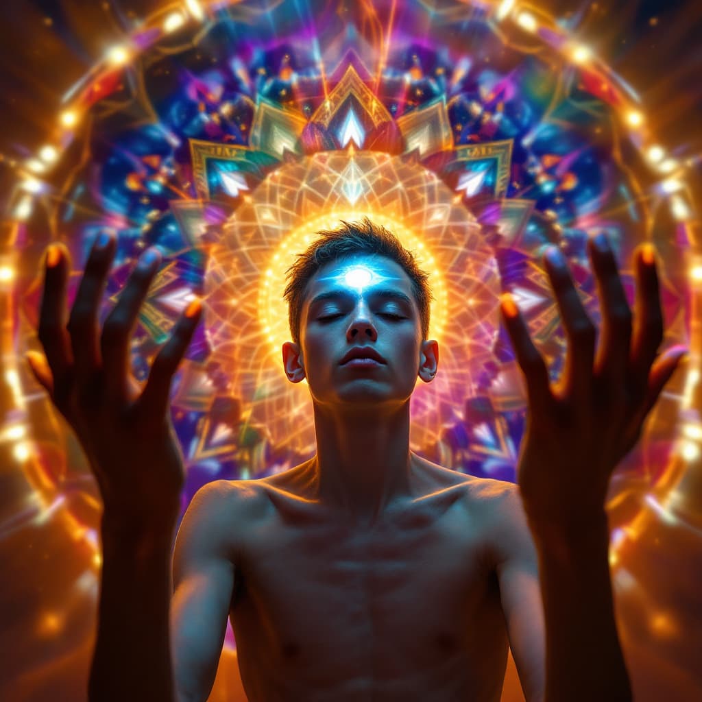 AI generated: Hyper realistic eye level exterior photo A surreal portrait of a very skinny young guy, no shirt, no...