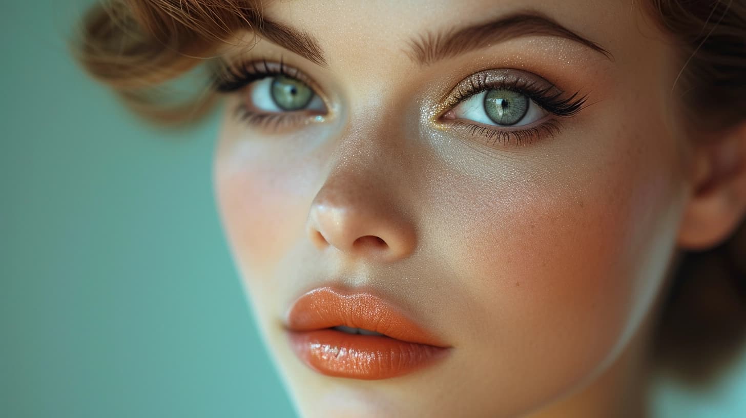 AI generated: photo of a woman age 30 years wearing straight hairs, in the style of sleek and stylized, andrei mar...