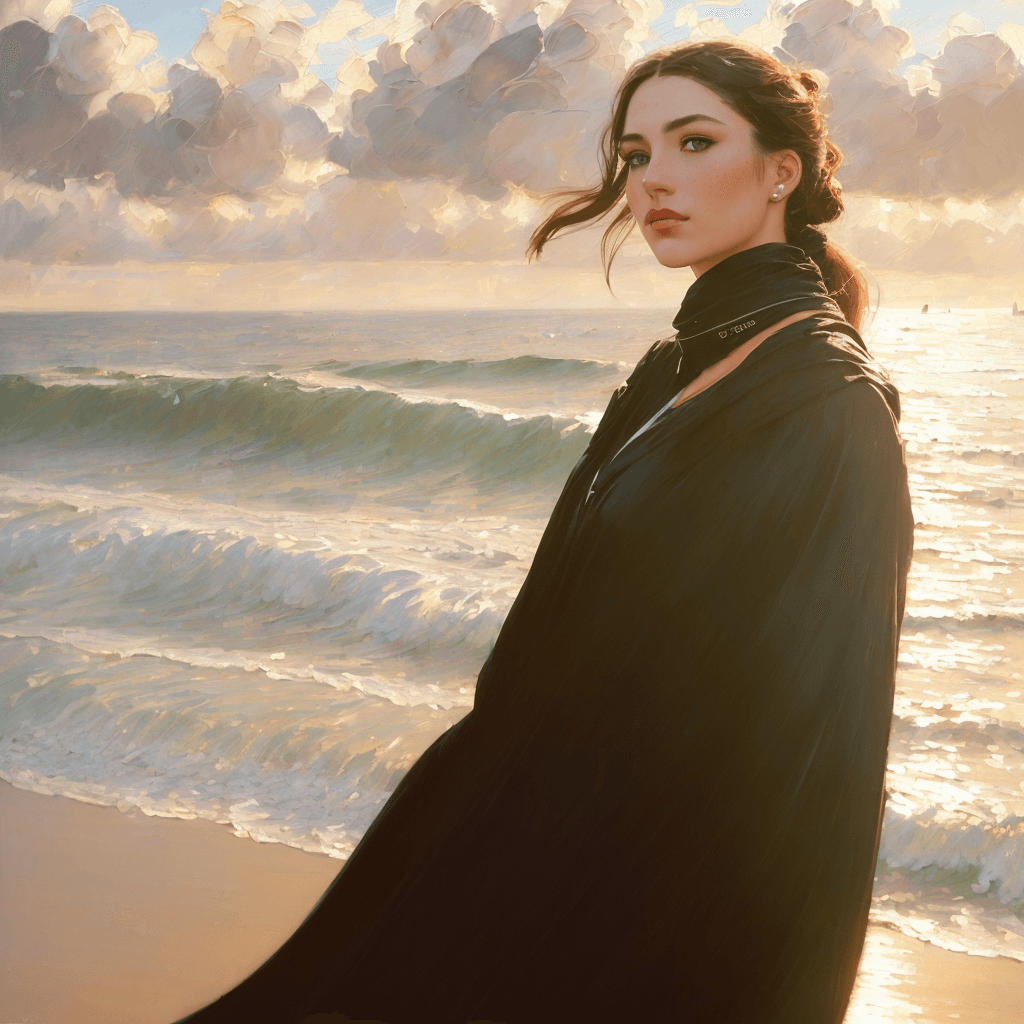AI generated: (extremely detailed CG unity 8k wallpaper) full length portrait of the most beautiful girl in the wo...