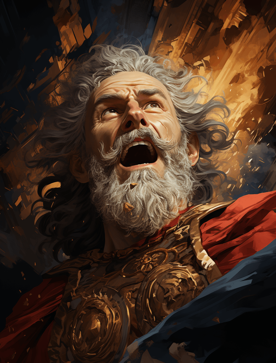 AI generated: a screenshot of assassin creed 4 on the back of an arcade mouse, in the style of hellenistic art, st...