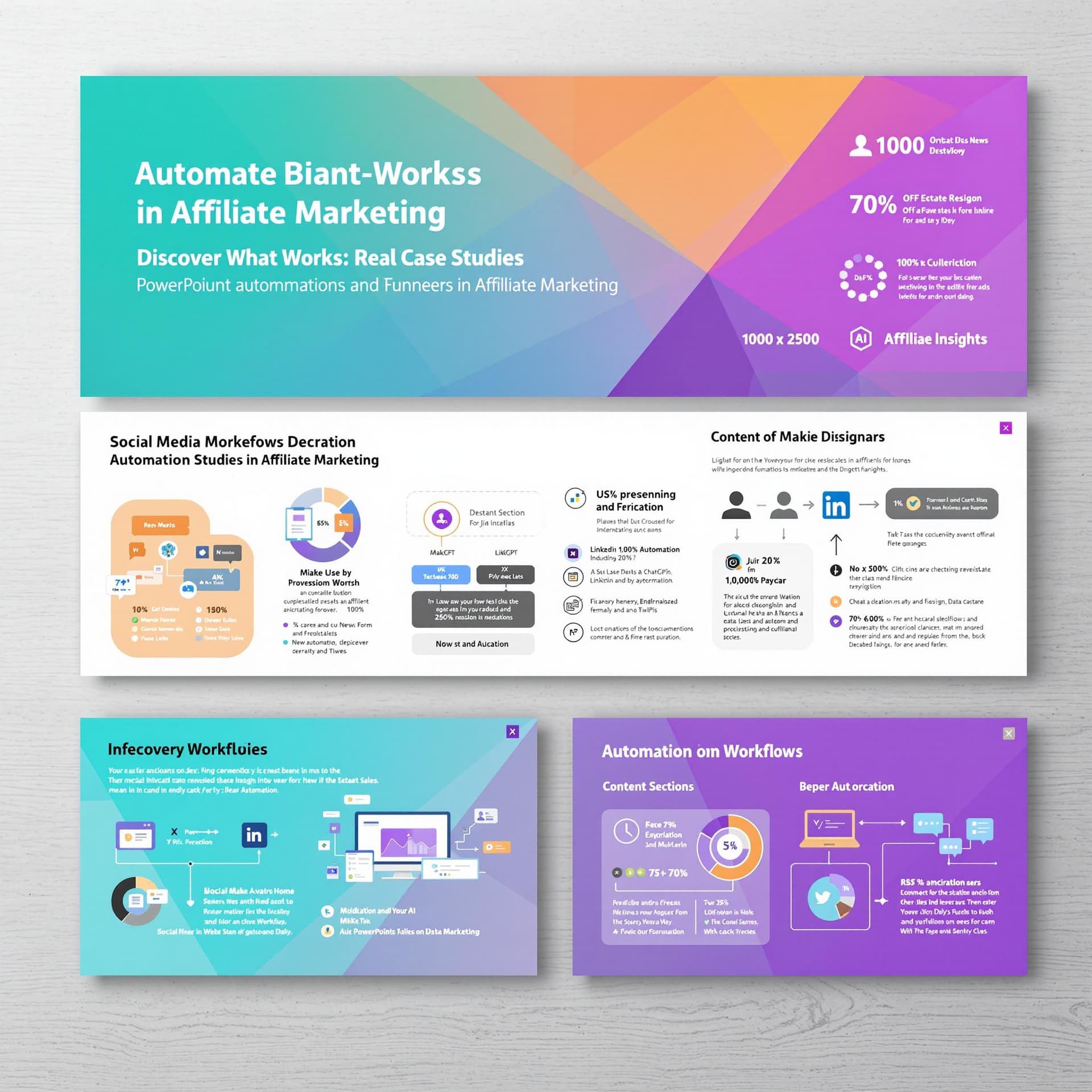 AI generated: Create a PowerPoint infographic mockup for a technical, data-driven, and professional presentation d...