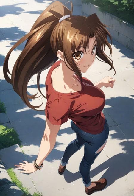 Mai Shiranui/不知火 舞 - Queen's Gate : Spiral Chaos/クイーンズゲイト スパイラルカオス Animagine XL 3.1 + IllustriousXL