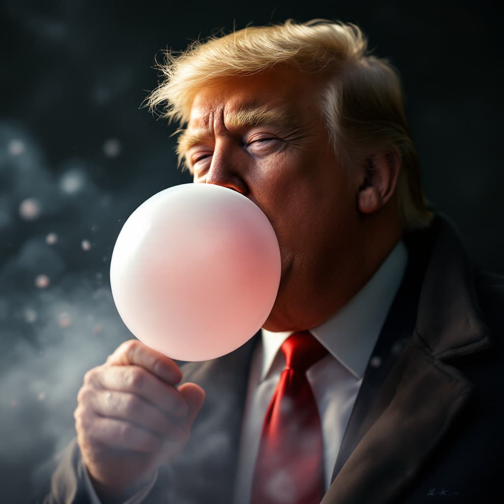 AI generated: High resolution photography fantasy, realistic photography, high detail, cinematic, stunning,Donald ...