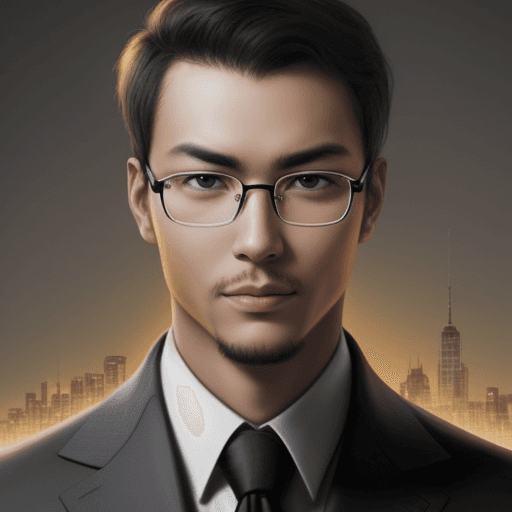 AI generated: intelligent man, will revolutionize the world