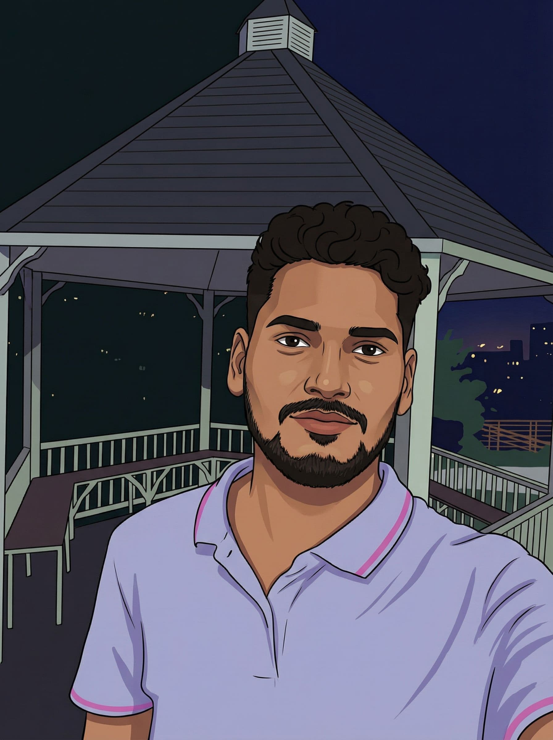 AI generated: Create realistic face same figure cartoon style, animated design cartoon version.