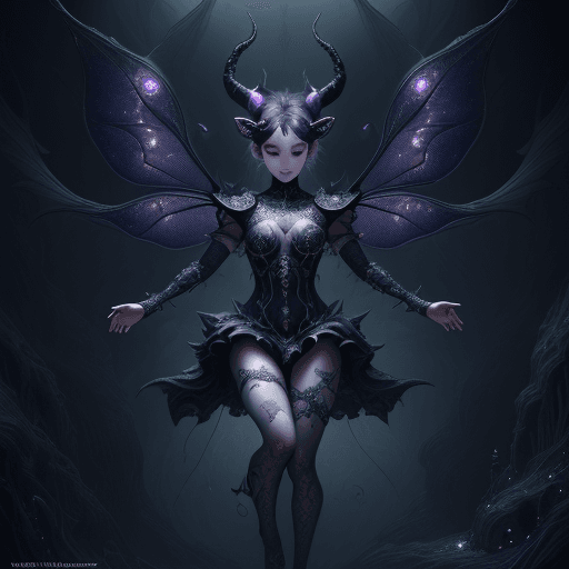 AI generated: Interesting detailed masterpiece of Dreams catcher miracle. sleeping in another underworld, demonic ...