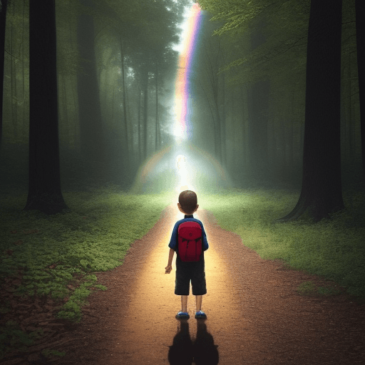 AI generated: a little boy named Timmy. He was 10 years old. He got so excited that he grabbed his backpack and ca...