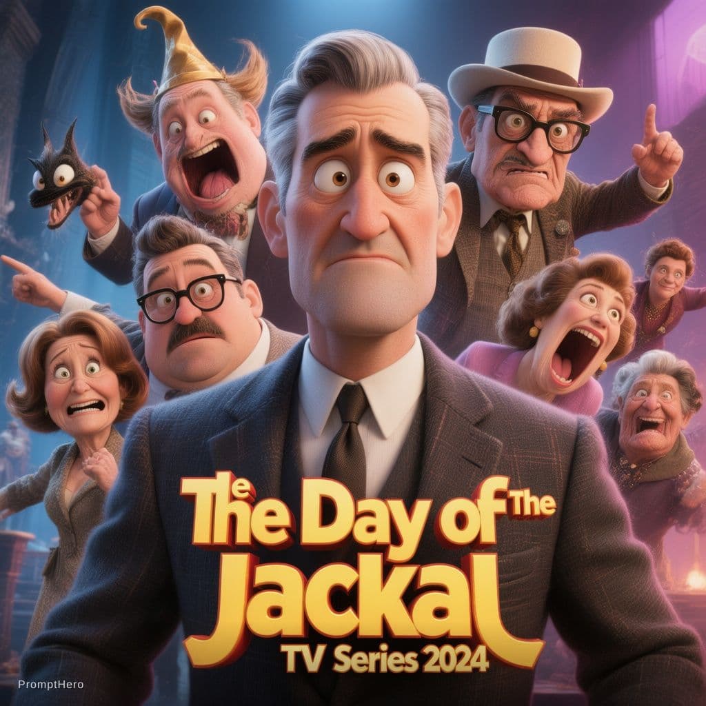 AI generated: Pixar 3D CGI animated movie poster style, ensemble cast featuring the most iconic and recognizable c...