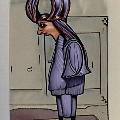 AI generated: source_cartoon, medieval fantasy, braids, wide hips, legs spread, licking large penis, testicles, lo...