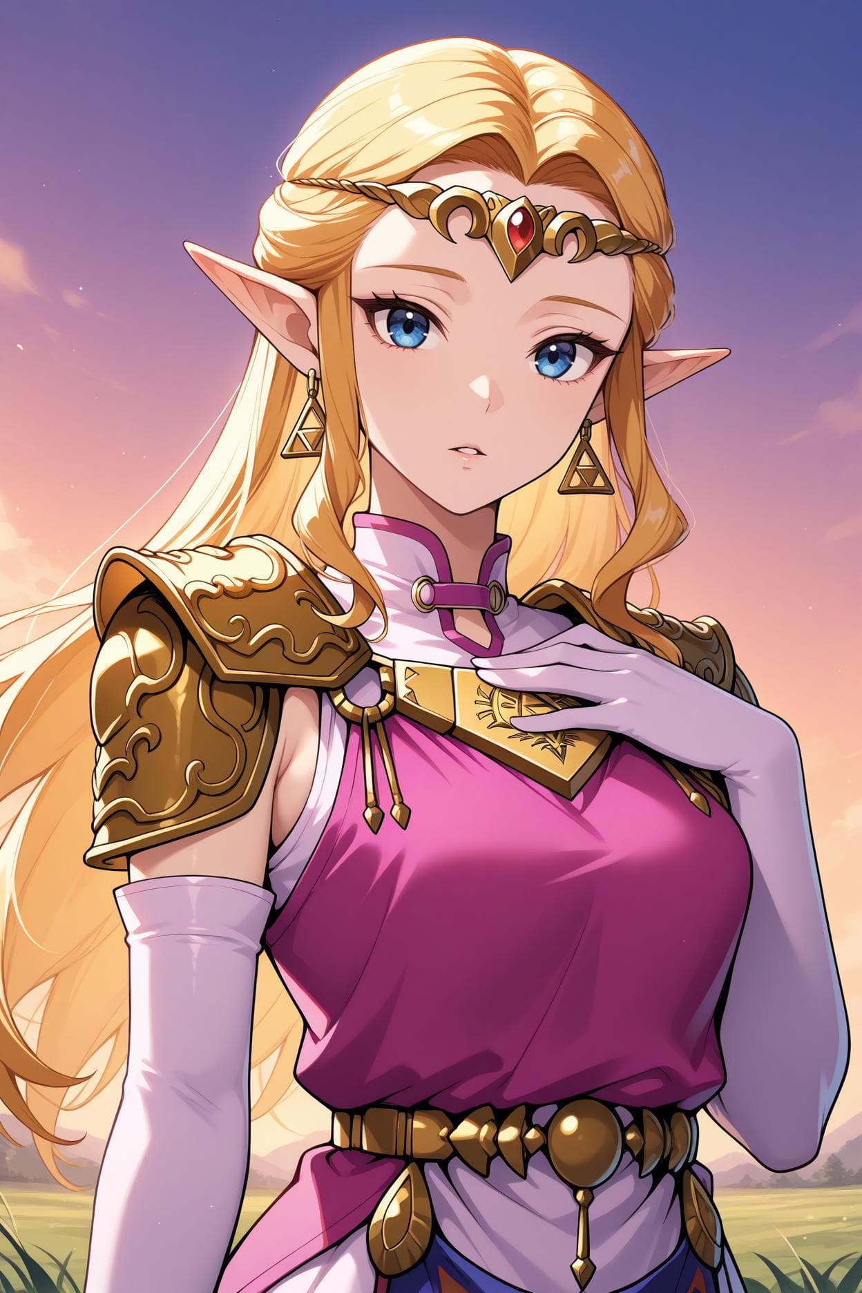 Princess Zelda/ゼルダ姫 (The Legend of Zelda: Ocarina of Time) SDXL LoRA [Illustrious]