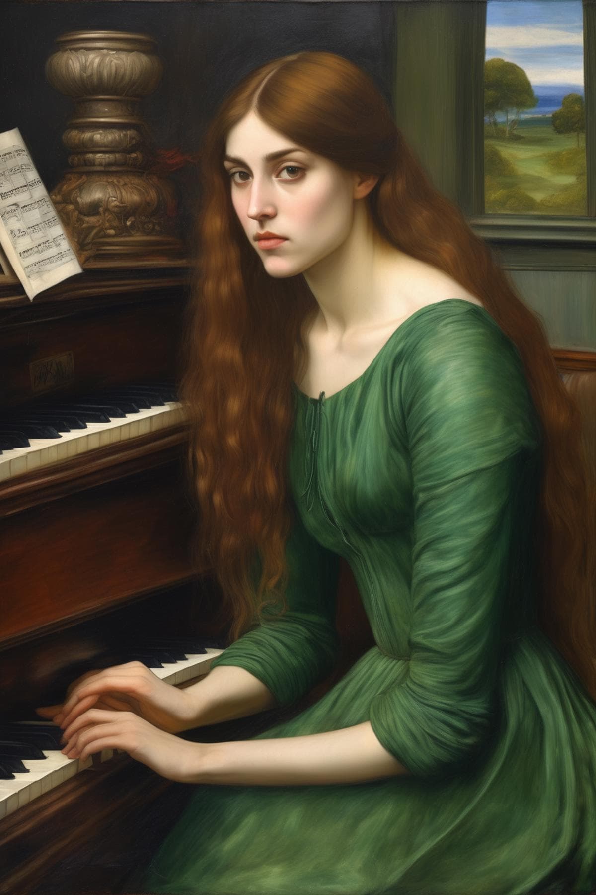 John William Waterhouse Style