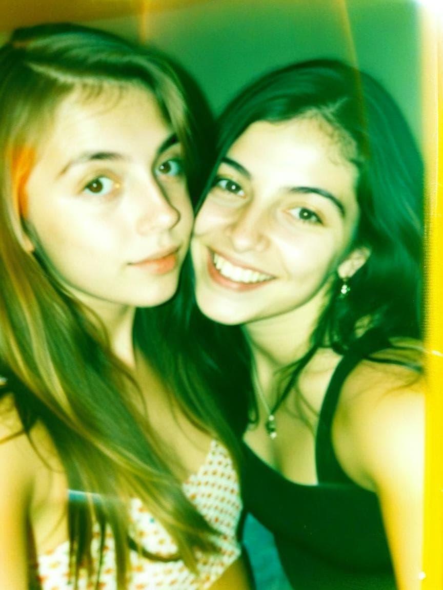 90s flash photo - Image 1