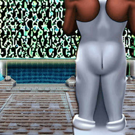 AI generated: Bathing NSFW