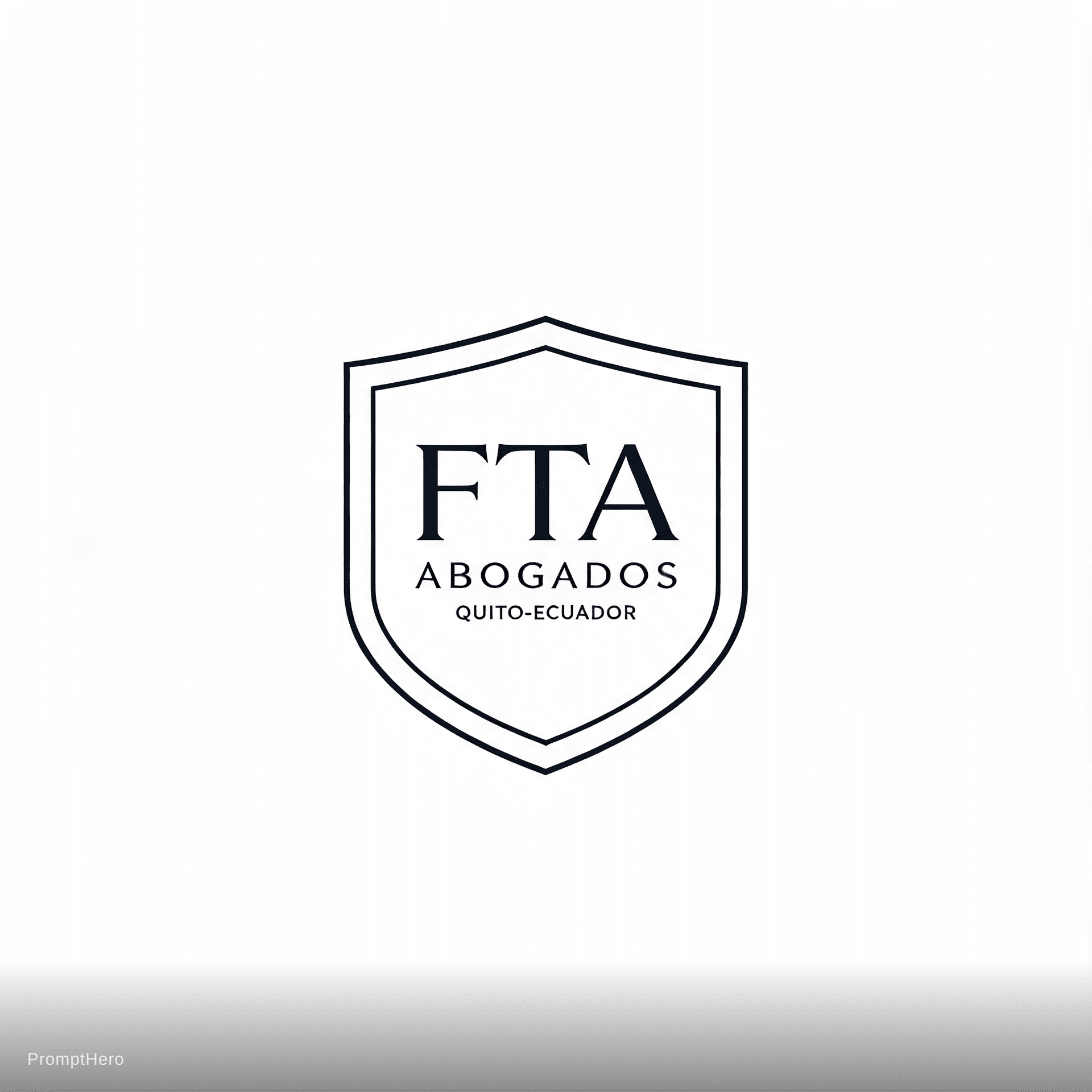 AI generated: LOGO CORPORATIVO PARA ABOGADOS SIMPLE MINIMALISTA SOBRIO ELEGANTE QUE TRANSMITA SEGURIDAD CALMA Y CO...