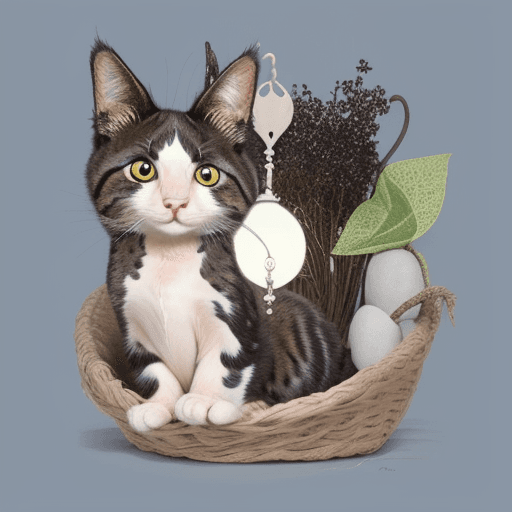 AI generated: moth and cat hybrid