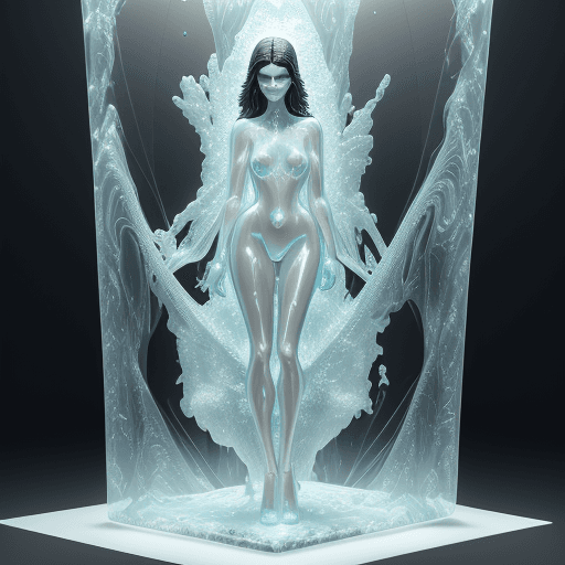 AI generated: Ultra detailed full body shot of not Kendall "model" Jenner, not as seen on GQ magazine cover, a fem...