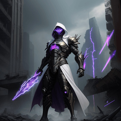 AI generated: Create a hyper-realistic image of an epic showdown featuring a fusion of various elements from the f...