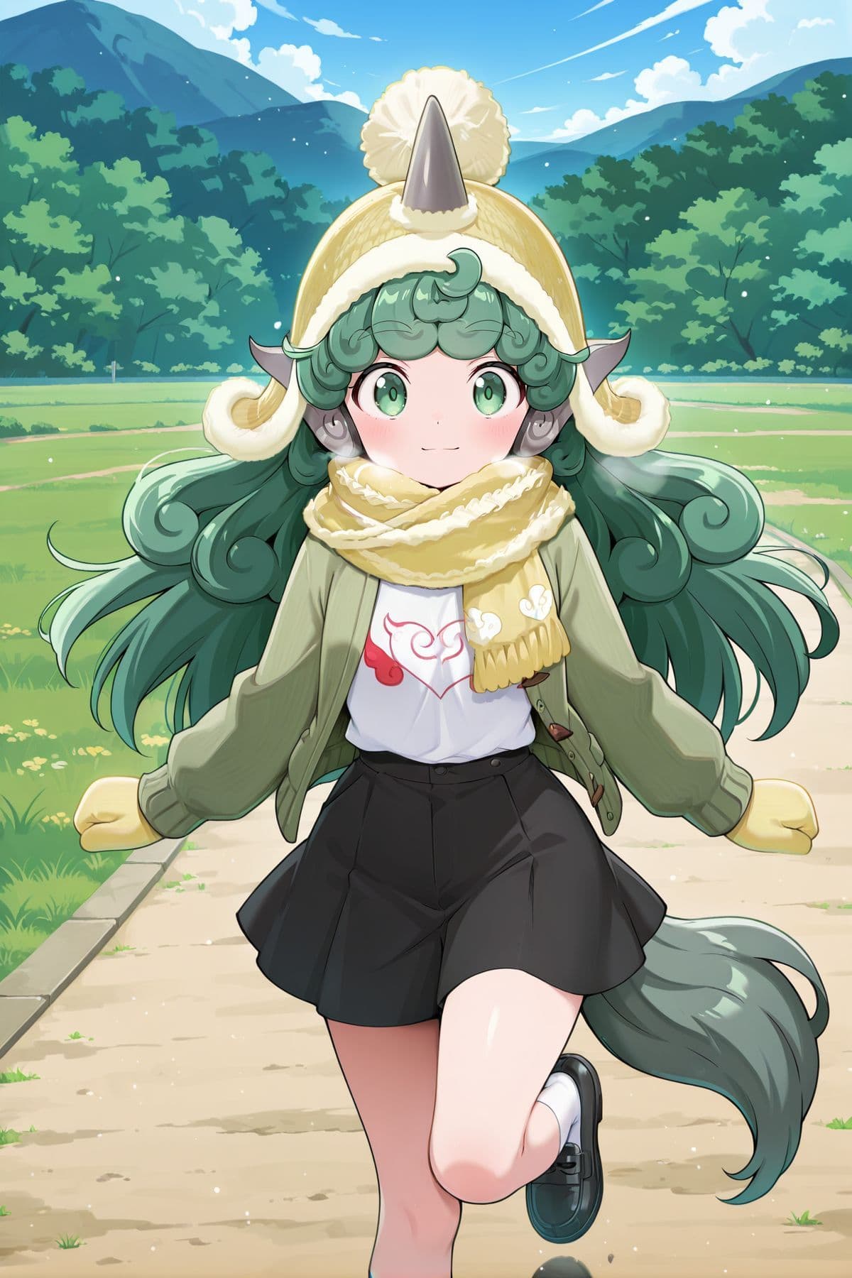 Aunn Komano (Touhou Project) -  高麗野あうん (東方)