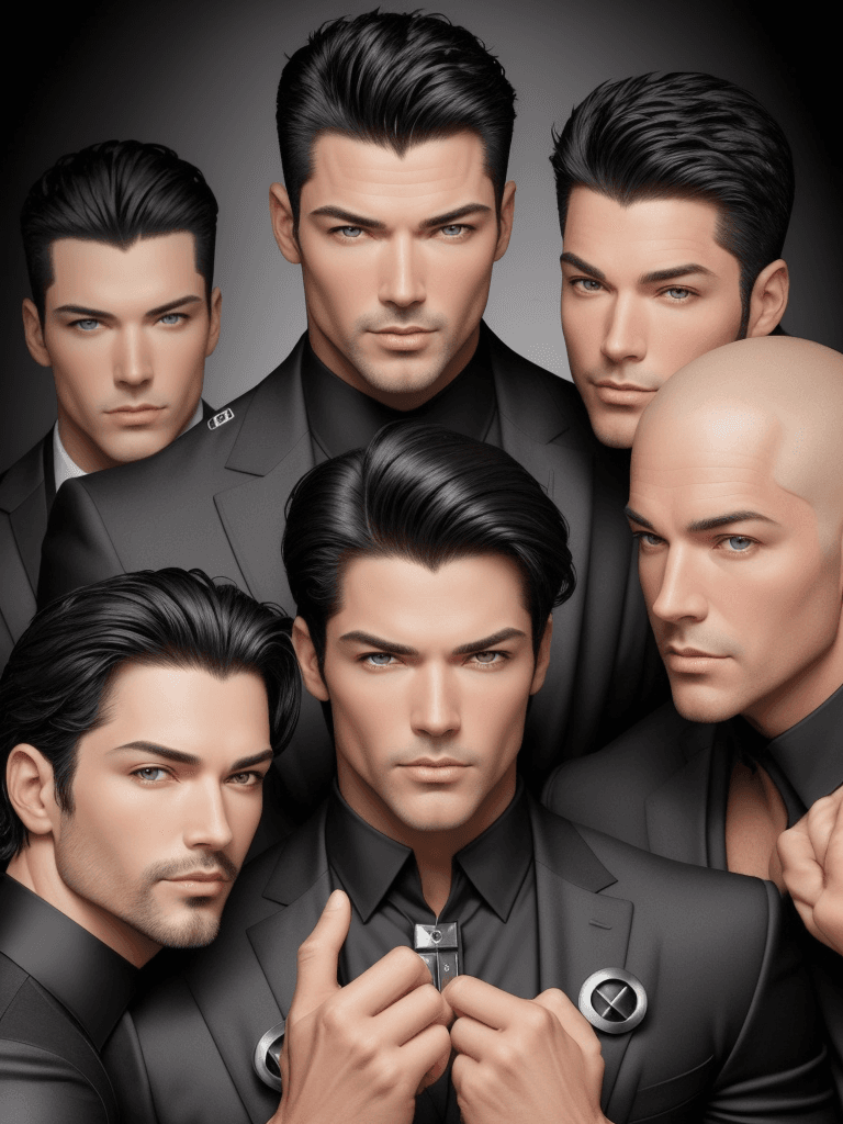 AI generated: Use Gestalt Principles, Use Gestalt Laws, male focus, 1male, 49 year old man, (reminiscent of RyanPa...