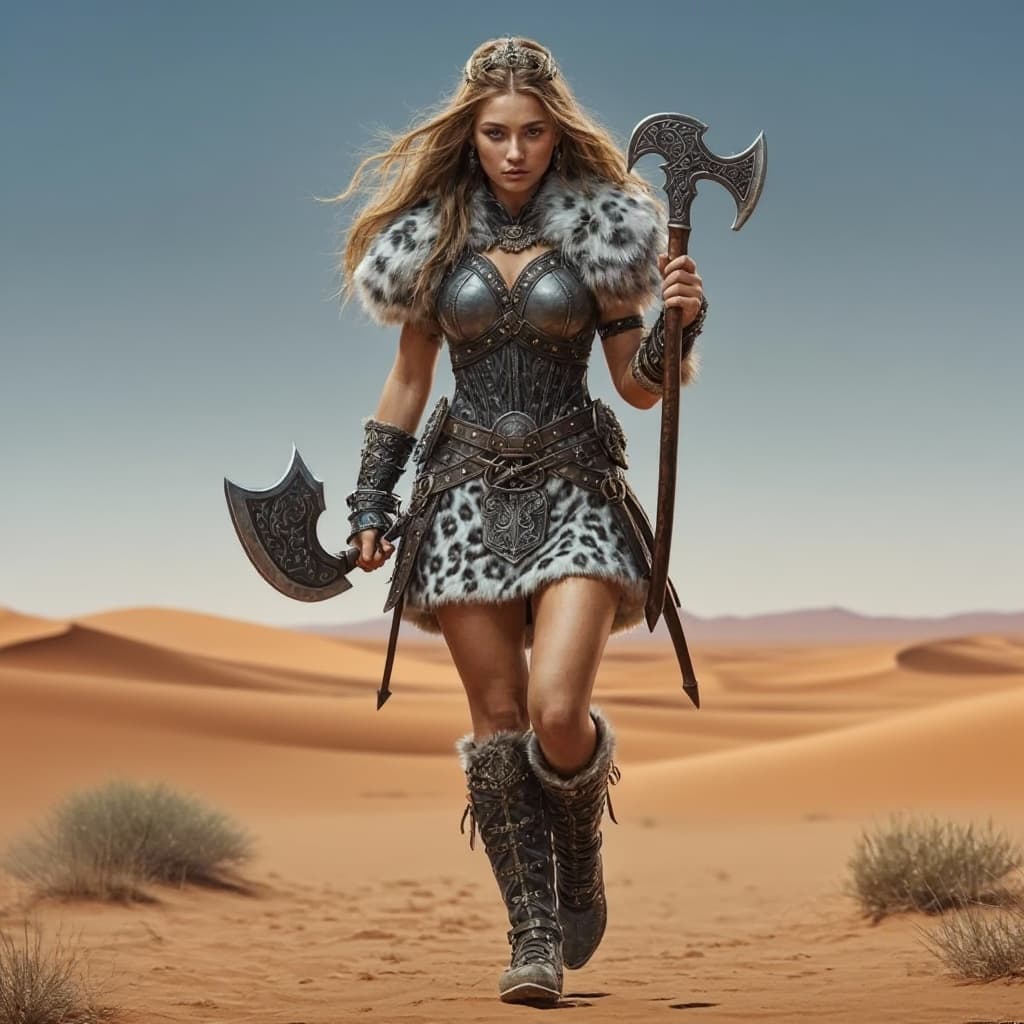 AI generated: in the desert