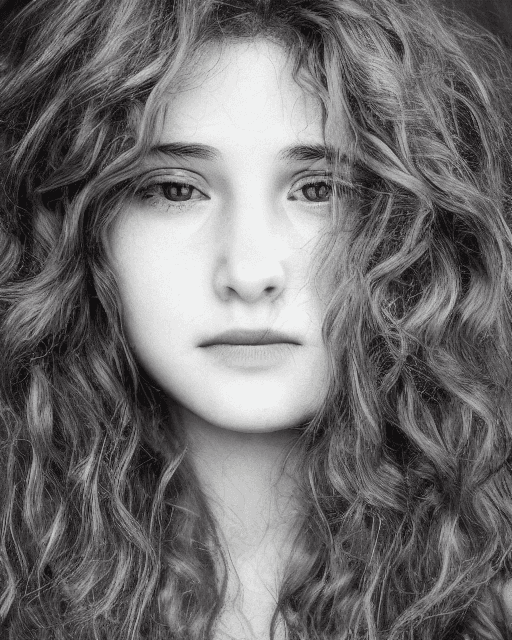 AI generated:  (18:1.3) year old (woman:1.1) with (dark:1.2) wavy hair is totally (naked:1.1) in a completely (dar...