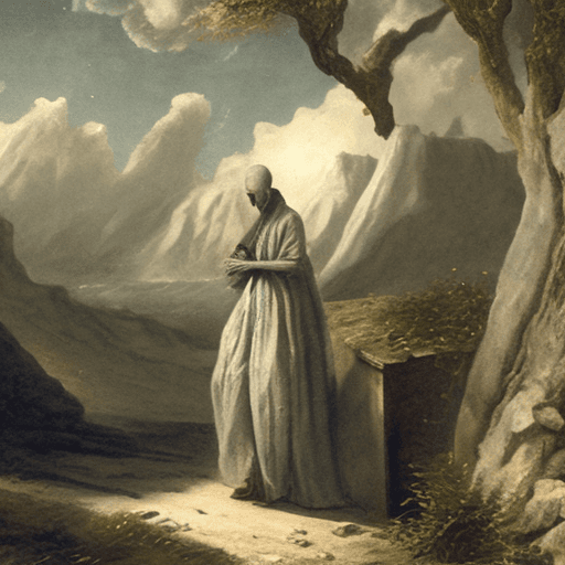 AI generated: inhabitant of geminia 