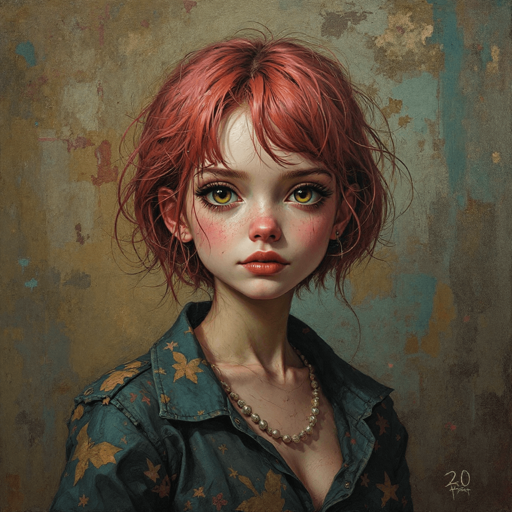 AI generated: 20 years girl, without cloth