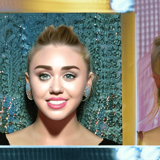 AI generated: miley cyrus