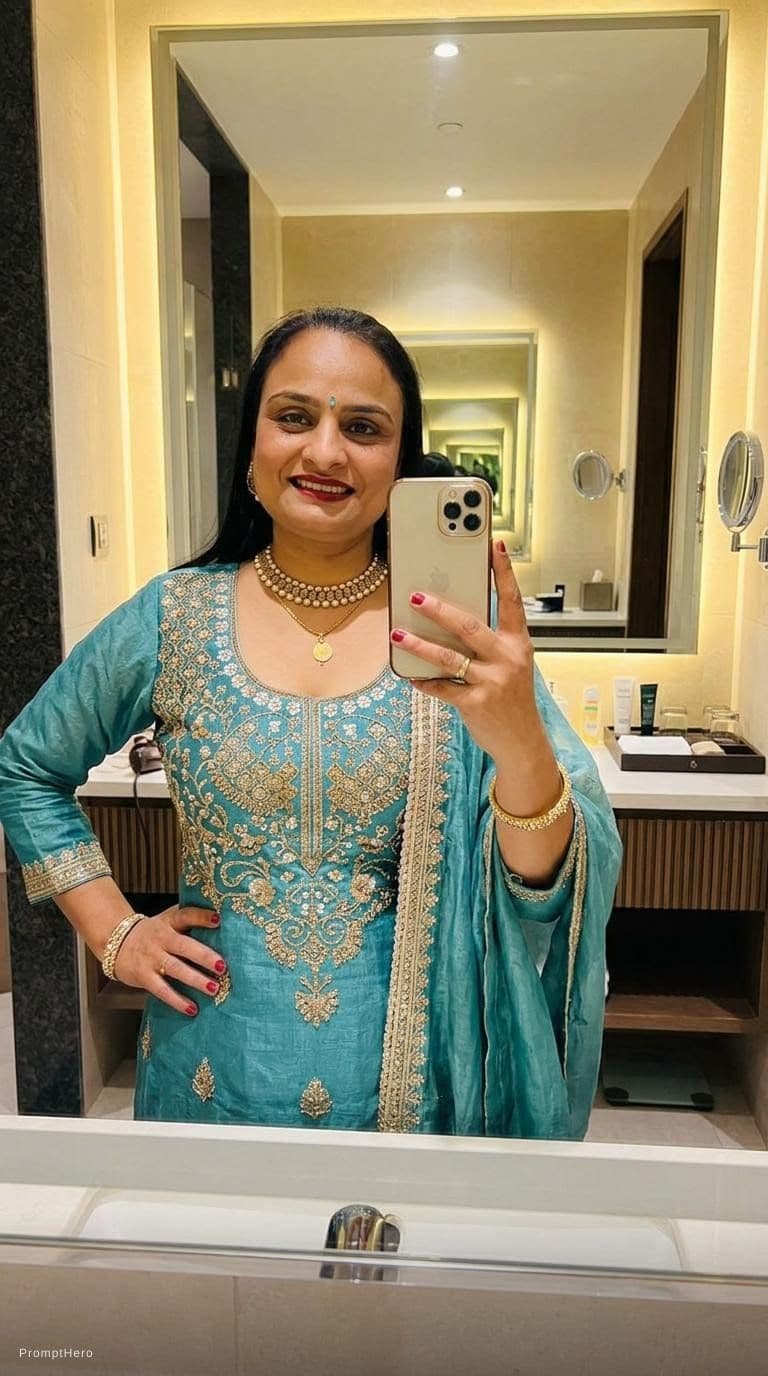 AI generated: Taking a sexy mirror selfie 
