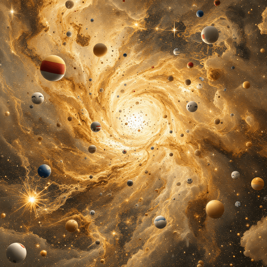 AI generated: In the ethereal space, a contemporary reinterpretation of Michelangelo’s iconic work, The Creation o...