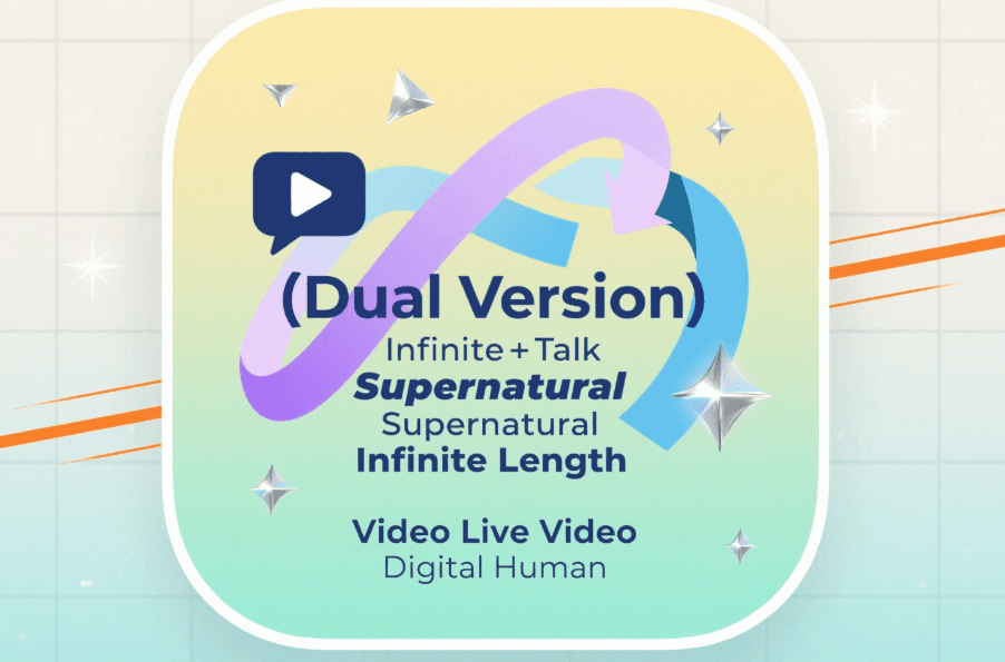 (Dual Version) Infinite+Talk Supernatural Infinite Length Video Live Video Digital Human