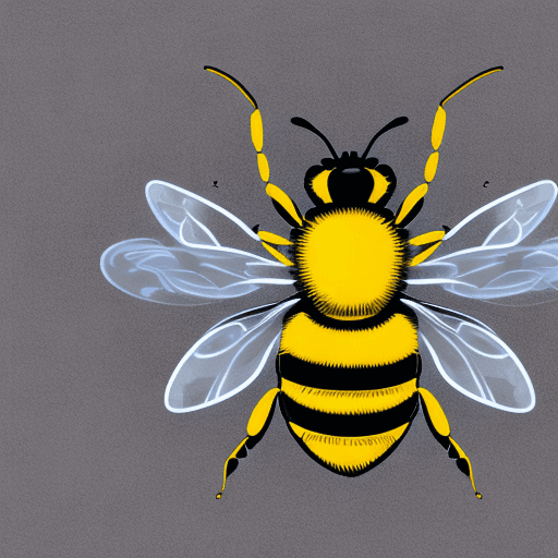 AI generated: bee image, modern, versatile, unique, striking and creative, business model, innovation, entrepreneu...