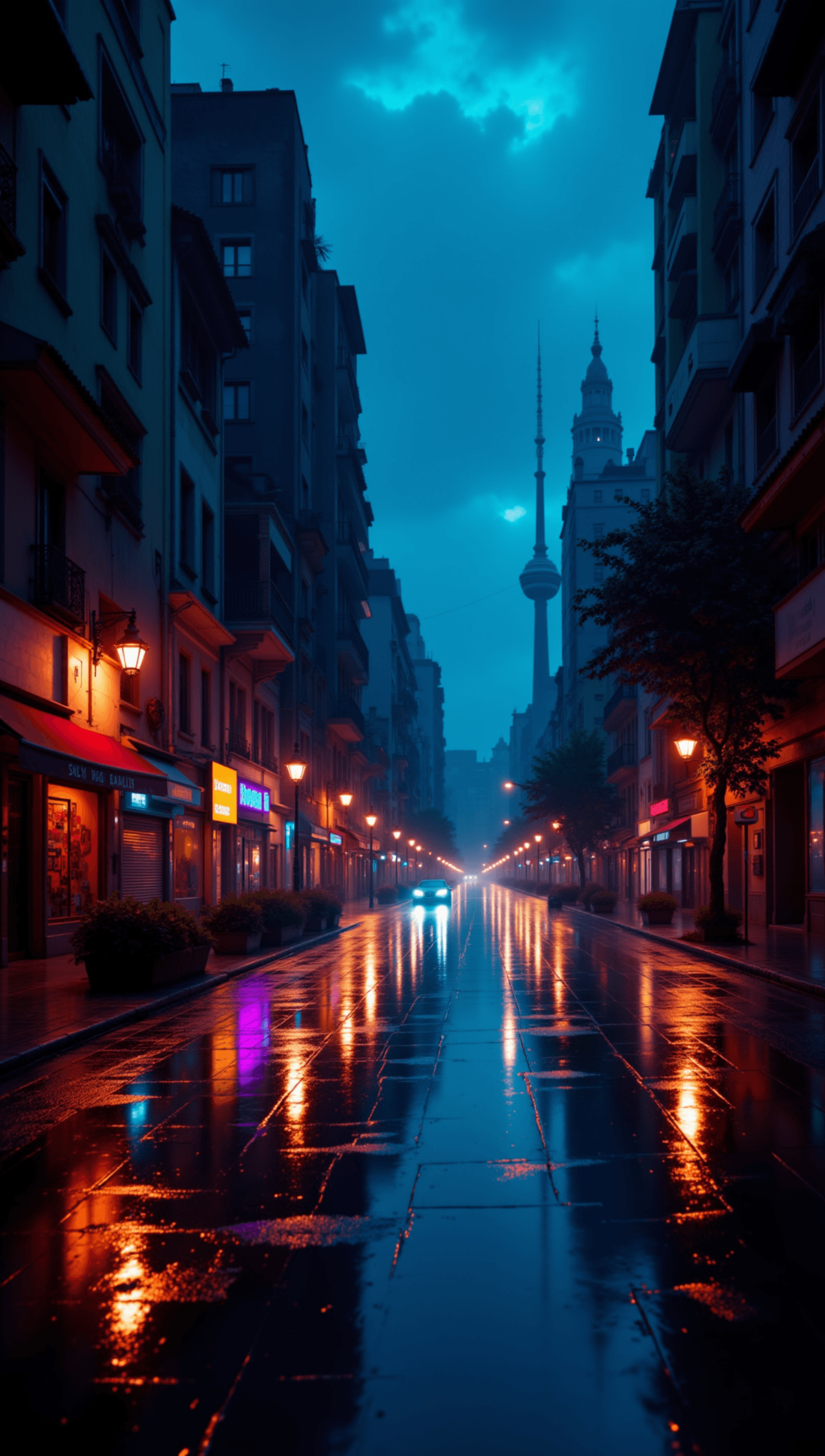 AI generated: a photo of the sao paulo brazil, made in the style of an HDR, surreal, the colors are very much in h...