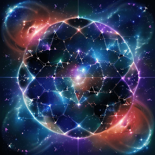 AI generated: Imagine and detail very clearly: the exciting rebirth of an energetic being in the vast void of spac...
