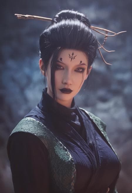 四妹 黑神话悟空 四姐 BLACK MYTH WUKONG-Spider spirit fourth sister[Pony/BlenderMix]